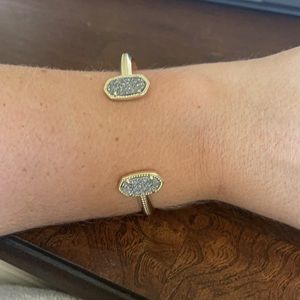 Kendra Scott gold and silver cuff